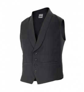 Chaleco Camarero Smoking Negro